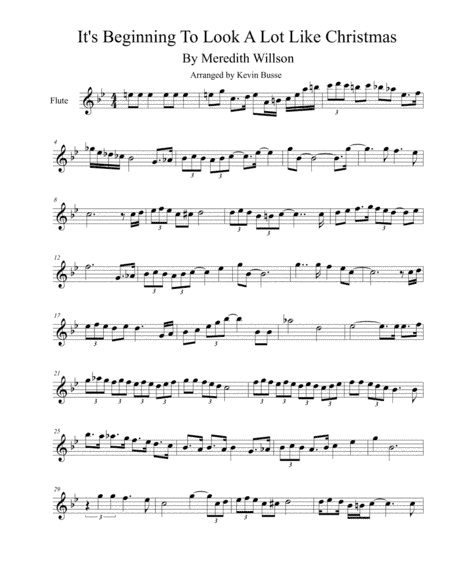 It's Beginning To Look Like Christmas (arr. Kevin Busse)