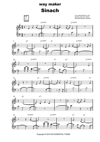 Way Maker (arr. by Ezequiel zeferino edição)