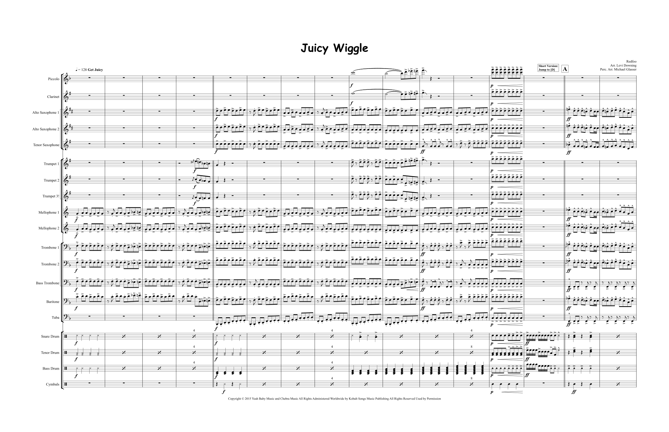 Juicy Wiggle (arr. Levi Downing)
