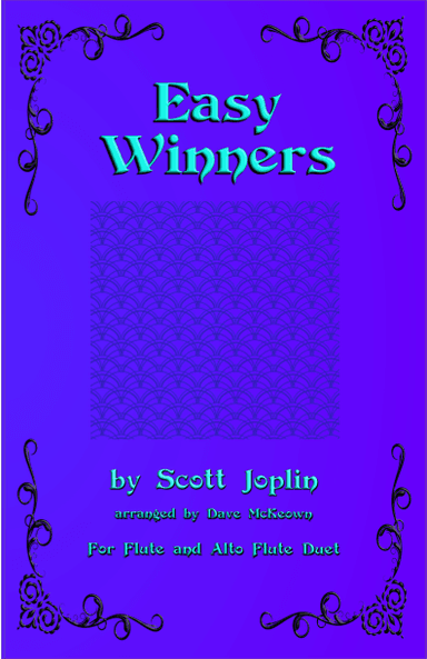 The Easy Winners, Duet for Flute and Alto Flute (arr. David McKeown)