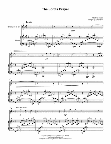 The Lord's Prayer (arr. Gina C. Raakin)