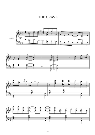 The Crave (arr. Ferd "Jelly Roll" Morton)