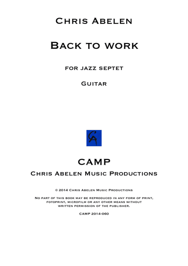 Back to work - guitar