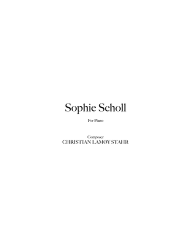 Sophie Scholl
