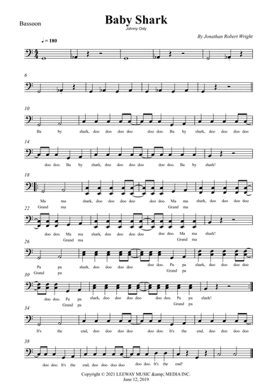 Baby Shark (arr. Wesley S. SIlva)