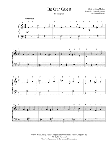 Be Our Guest (arr. Samuel Stokes)