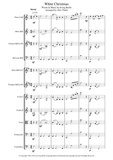 White Christmas (arr. Alex Tinlin)