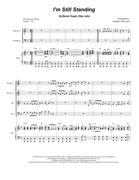 I'm Still Standing (arr. Stephen DeCesare)
