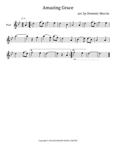Amazing Grace (arr. Dominic Meccia)