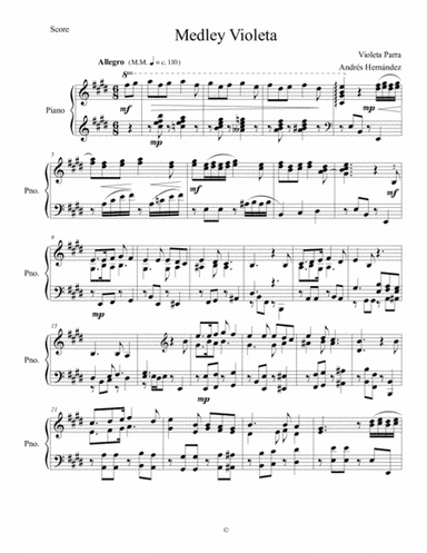 Gracias A La Vida (arr. Andrés Hernández)