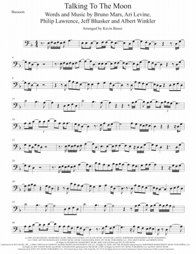 Talking To The Moon (arr. Kevin Busse)