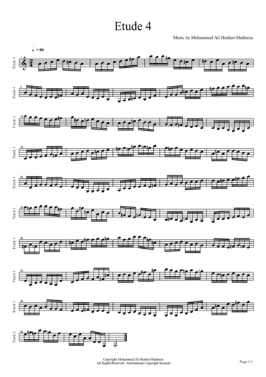 Etude 4