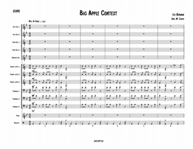 Big Apple Contest - Score (arr. Michael Coury)
