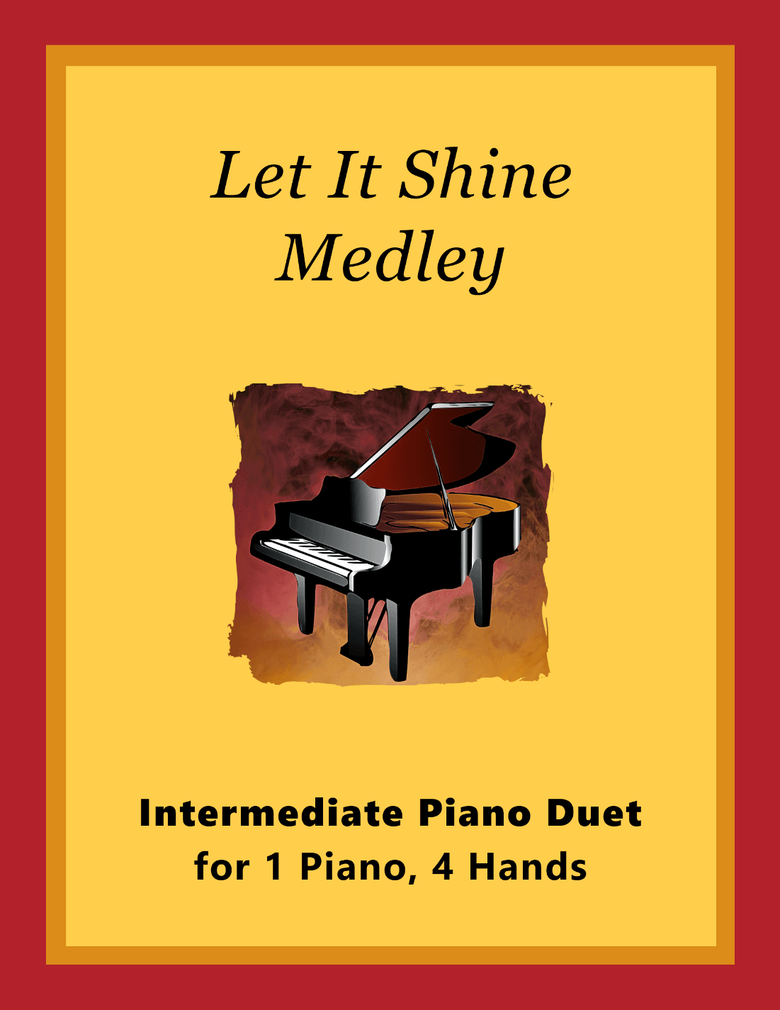 Let It Shine Medley (1 Piano, 4 Hands) (arr. Sharon Wilson)