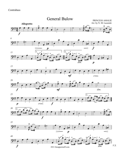 General Bulow (arr. Nick Lacanski)