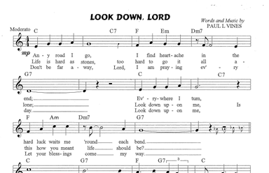 LOOK DOWN, LORD