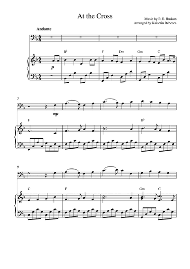 At the Cross (for bassoon solo and piano accompaniment) (arr. Kaiserin Rebecca)
