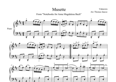 Musette (arr. Thomas Jancso)