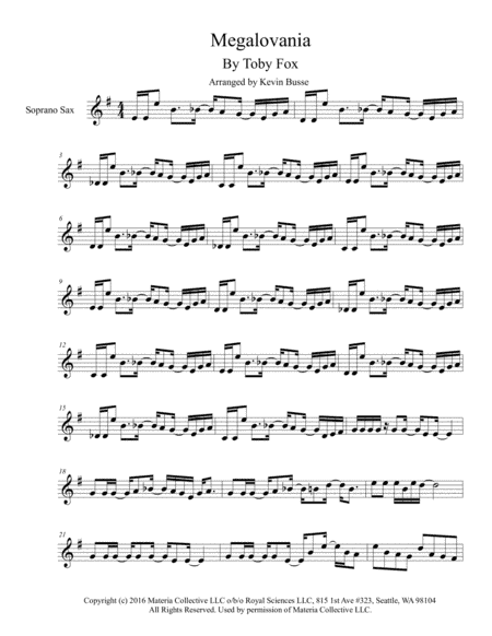 MEGALOVANIA (from Undertale) (arr. Kevin Busse)