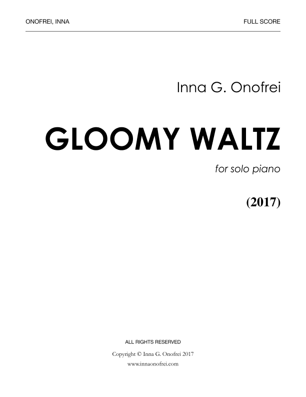 Gloomy Waltz
