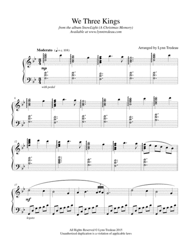 We Three Kings (arr. Lynn Tredeau)