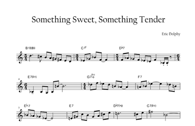 Something Sweet, Something Tender (arr. Daniel H. Karlsberg)