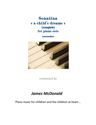 Sonatina "A child's dreams" - complete score