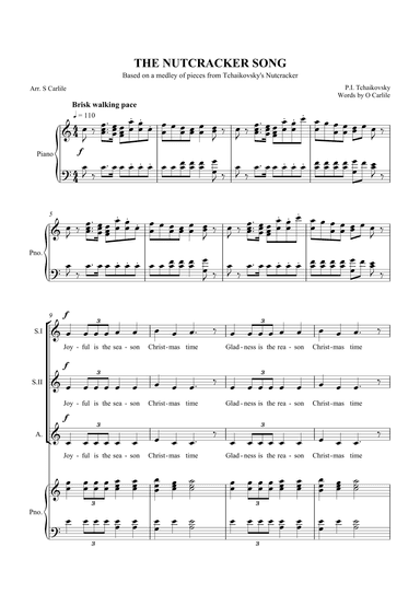 The Nutcracker Song (arr. SCMusic)