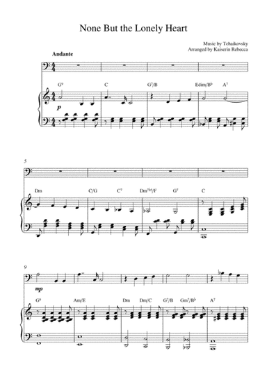 None But The Lonely Heart (arr. Kaiserin Rebecca)