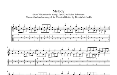 Melody (from Album for the Young) (arr. Dennis McCorkle)