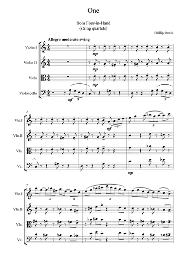 Four-In-Hand -String Quartet