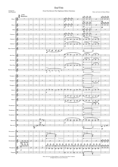 End Title (arr. Arild Mjaaland)