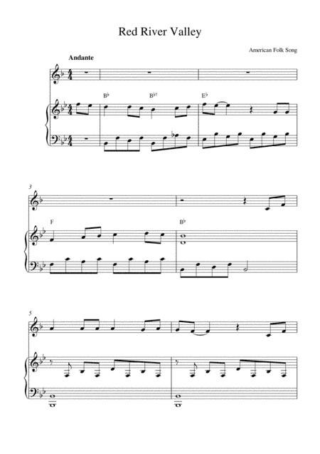 Red River Valley (arr. Kaiserin Rebecca)