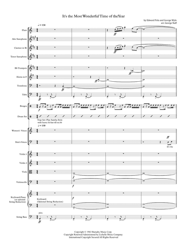 The Most Wonderful Time Of The Year (arr. George Naff)