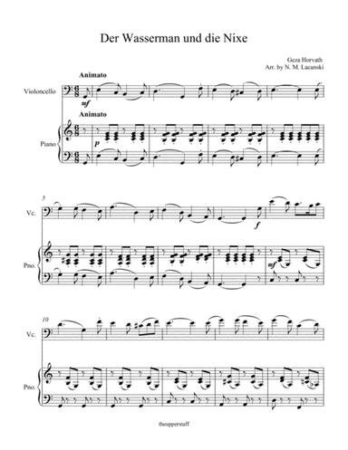 Der Wasserman und die Nixe (arr. Nick Lacanski)
