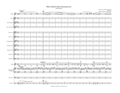 What Child Is This (Greensleeves) Instrumental (arr. Dean Mounts)