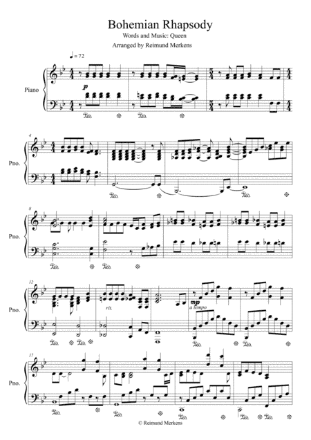 Bohemian Rhapsody (arr. Reimund Merkens)