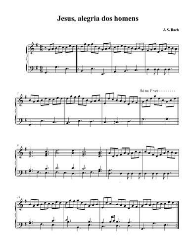 JESU, JOY OF MAN'S DESIRING BWV 147