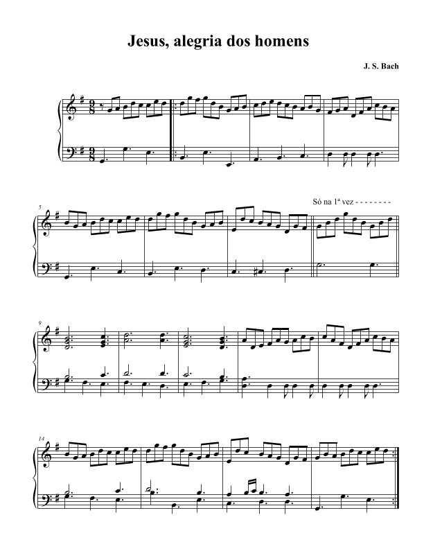 JESU, JOY OF MAN'S DESIRING BWV 147