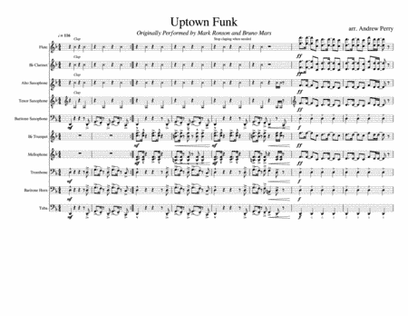 Uptown Funk (arr. Andrew Perry)