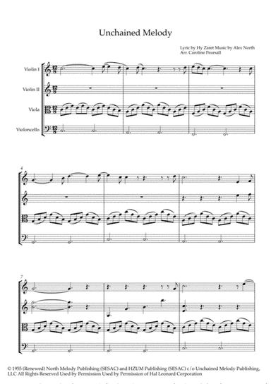 Unchained Melody (arr. Caroline Pearsall)