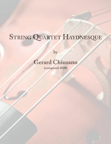 String Quartet Haydnesque
