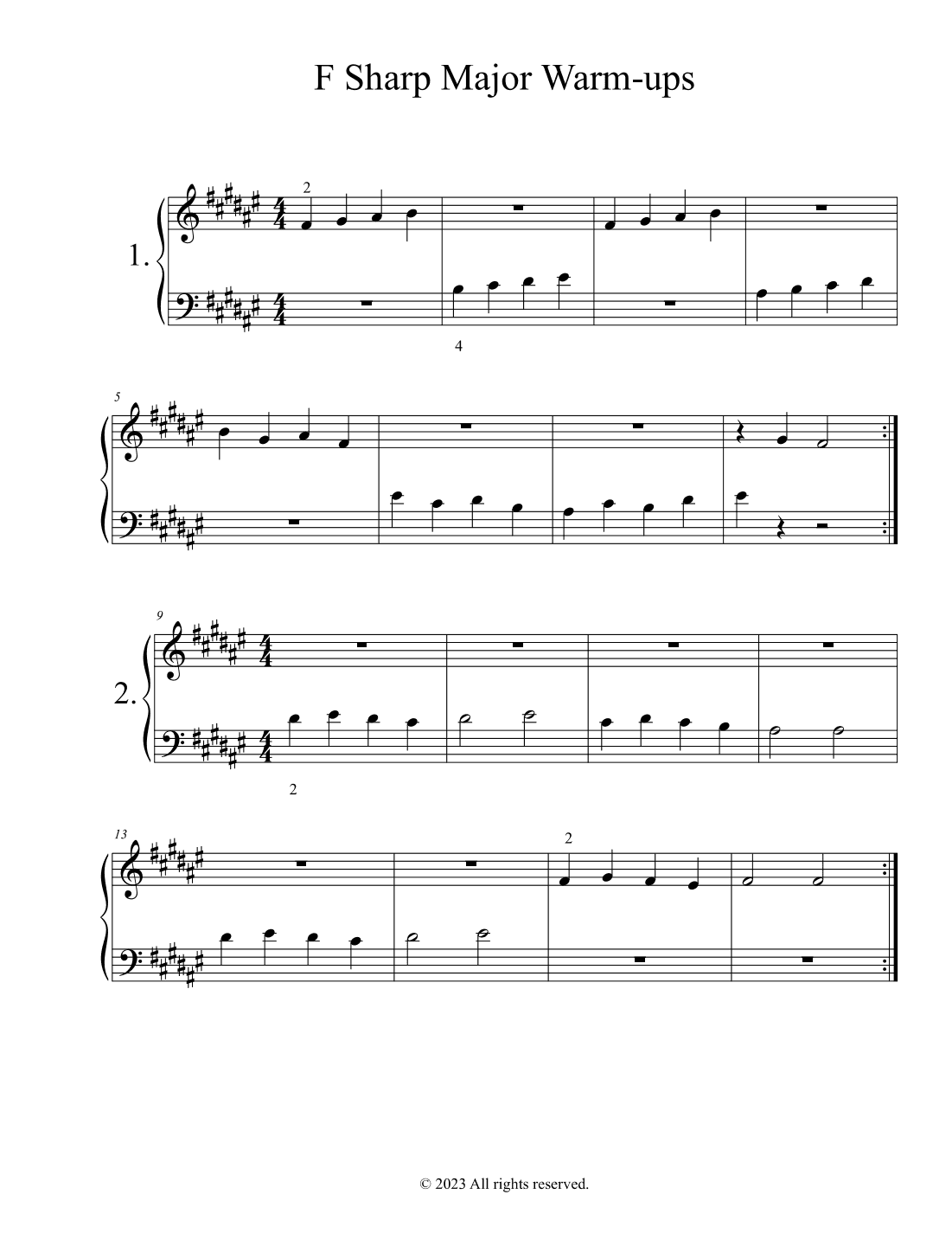 Yankee Doodle (arr. Miriam Troxler)