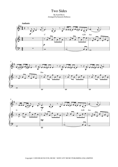Two Sides (arr. Kaiserin Rebecca)
