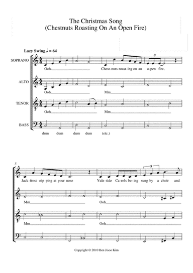 The Christmas Song (Chestnuts Roasting On An Open Fire) (arr. Ben Jisoo Kim)