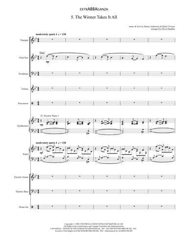 The Winner Takes It All (arr. David Maddux)