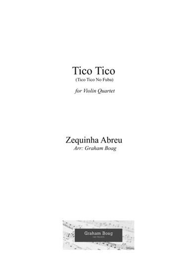 Tico Tico (tico Tico No Fuba) (arr. Graham Boag)