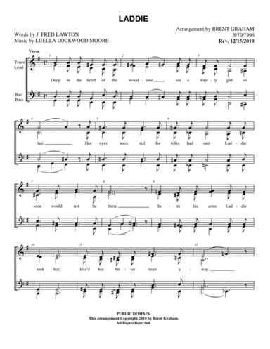 Laddie (women) (arr. Brent Graham)