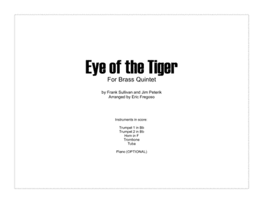 Eye Of The Tiger (arr. Eric Fregoso)