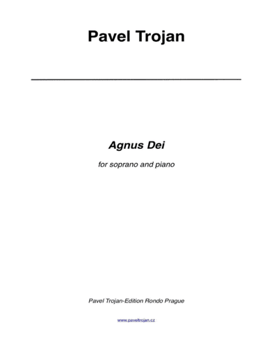 Pavel Trojan - Agnus Dei from Missa Brevis